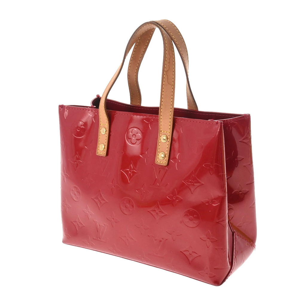 Louis Vuitton Vernis Monogram Lead Pomme Handbag dAmour Brown